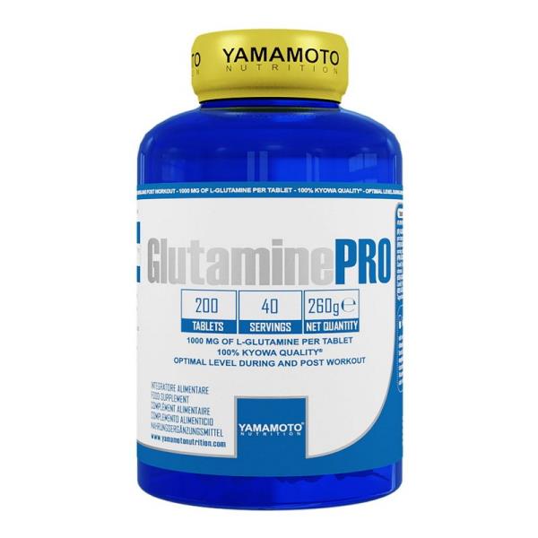 Glutamine PRO Kyowa Quality - Yamamoto 200 tbl. Glutamine PRO Kyowa Quality - Yamamoto 200 tbl.